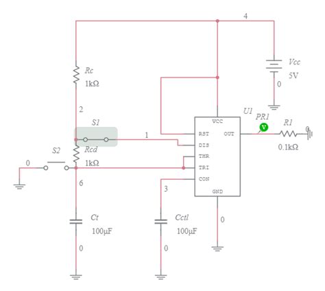 555 Timer Multisim Live