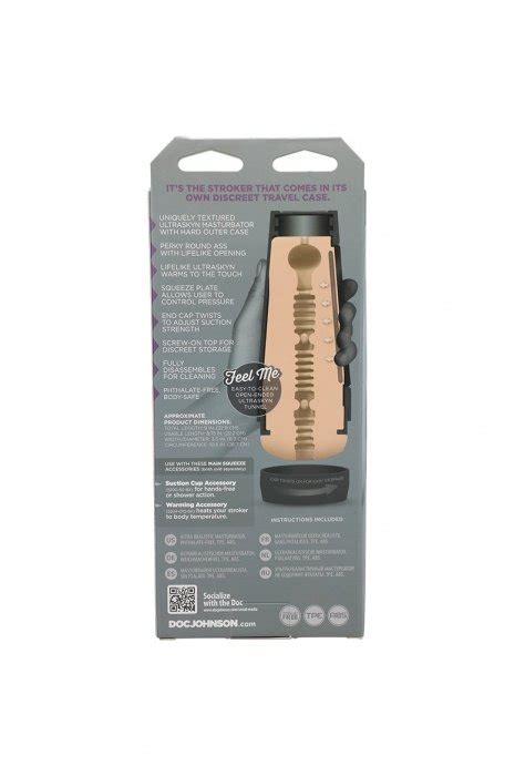 Twink ULTRASKYN Stroker Ass Vanilla Man Squeeze Masturbateu