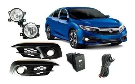 Kit Faro Niebla Honda Civic 2016 2017 2018 Meses sin interés