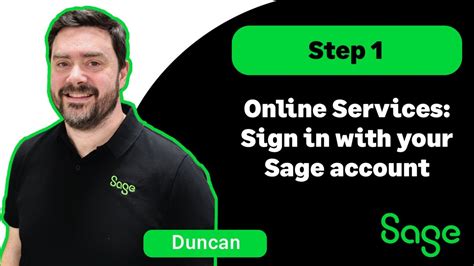 Sage 50 Payroll UK Online Services Sign In With Your Sage Account