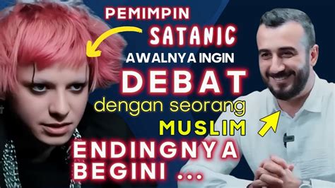 Ketika PENGIKUT SATANIC Menantang Debat Seorang MUSLIM Maka INI YANG