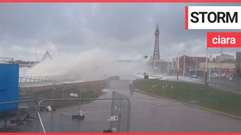 Storm Ciara Hits One Of Britains Most Iconic Seaside Resort Swns