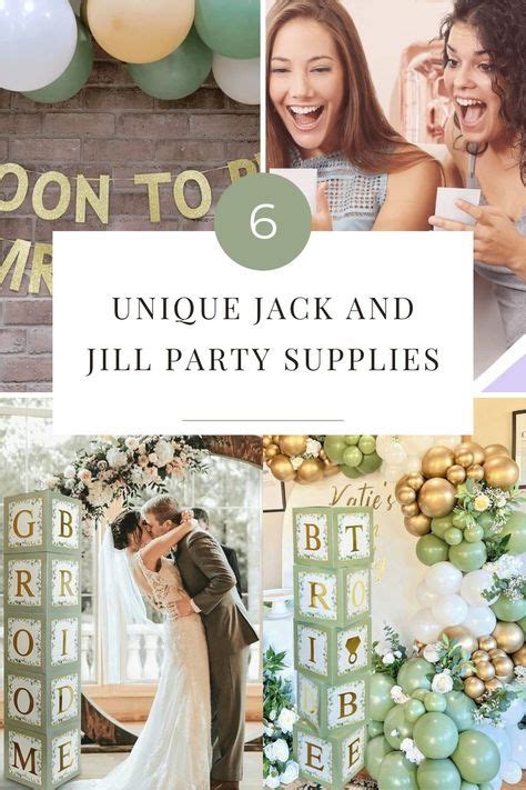 Jack And Jill Bridal Shower Ideas