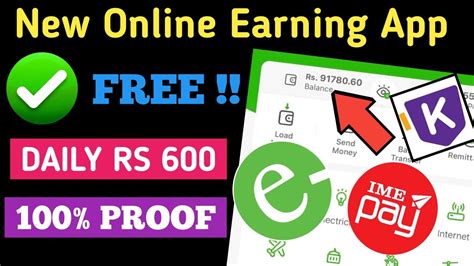 Best Esewa Khalti Earning App Earn Rs Daily Best Earning