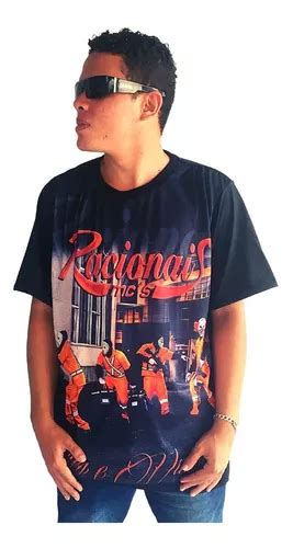 Camiseta Camisa Racionais Mcs Cores E Valores Mano Brown Rap