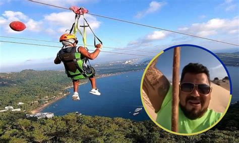 Turista Grabó Su Caída De Una Tirolesa En Brasil Hch Tv