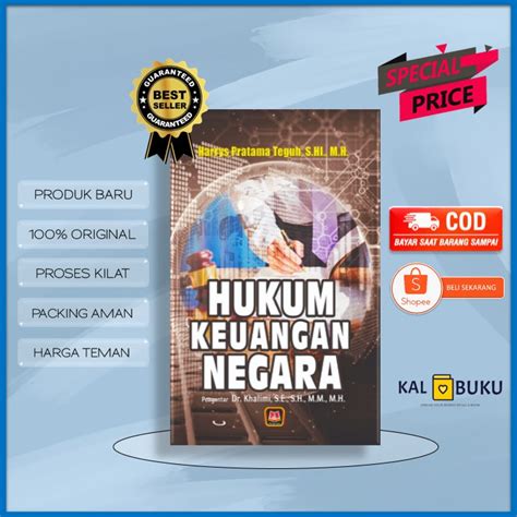 Jual Buku Hukum Keuangan Negara Karya Penulis Harrys Pratama Teguh