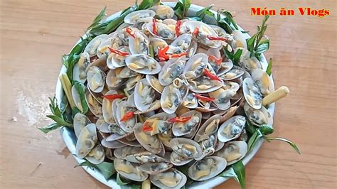 SÒ LỤA XÀO SẢ ỚT Siêu Rẻ Siêu Ngon ăn là nghiền Stir fried silk clams