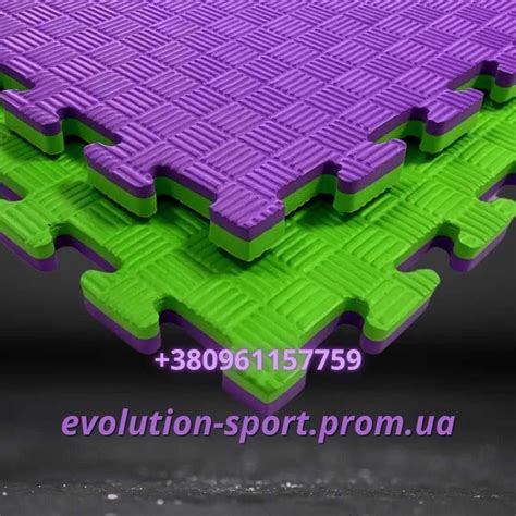 Коврик пазл EVA Пазлы ЕВА Пазли для дітей Мягкий пол Игровые модули: 80 ...