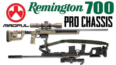 Magpul Pro700 Rifle Chassis For Remington 700 Rifles At Shot Show 2018 Youtube