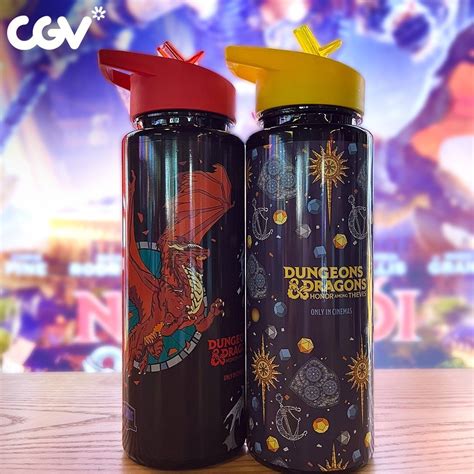 Bình Nước Cgv Cinemas Vietnam Dungeons And Dragon Dung Tích 500ml Có ống