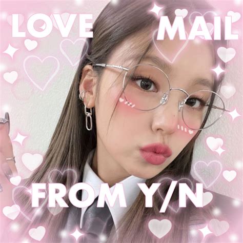 Yeji Mail Sticker Love Mail Korean Stickers Pop Stickers