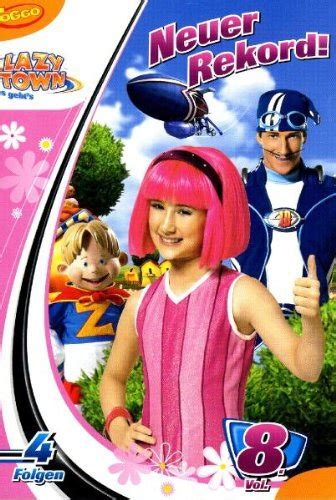 LazyTown Vol 08 Neuer Rekord Amazon De Lazytown DVD Blu Ray