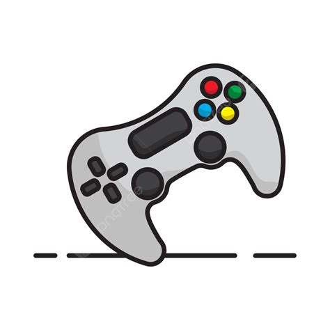 Icono De Juego De Joystick Plano De Color Png Color Palanca De Mando