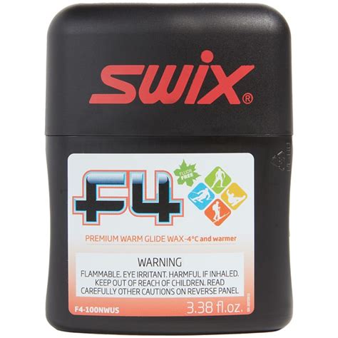 Swix F4 Liquid Glide Wax Warm 100ml