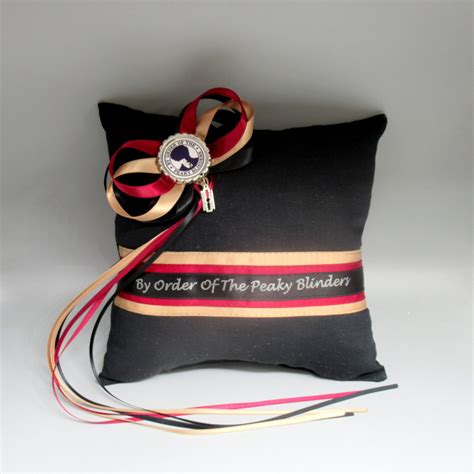 The Peaky Blinders Ring Bearers Cushion Gracefulgarters
