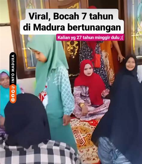 Viral Bocah Tahun Tunangan Di Madura Orang Tua Jelaskan Begini