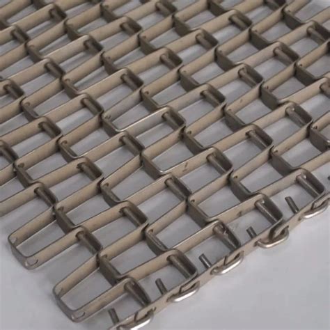 T 316 Stainless Steel Flat Wire Mesh Conveyor Belting For Food Baking