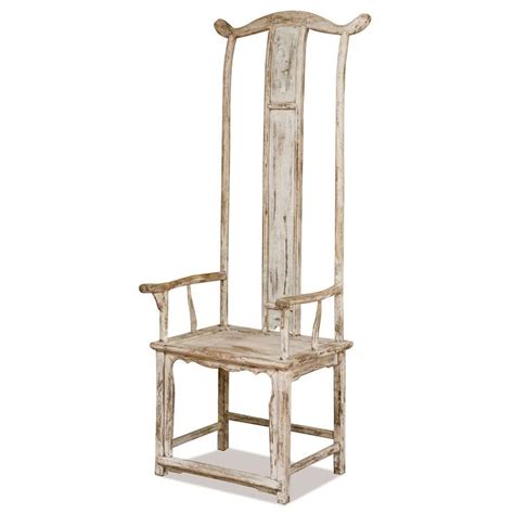 Elmwood Chinese Ming Tall Arm Chair By China Furniture And Arts