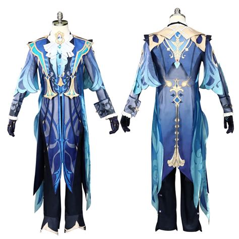 Neuvillette Halloween Cosplay Suit Game Genshin Impact Costume