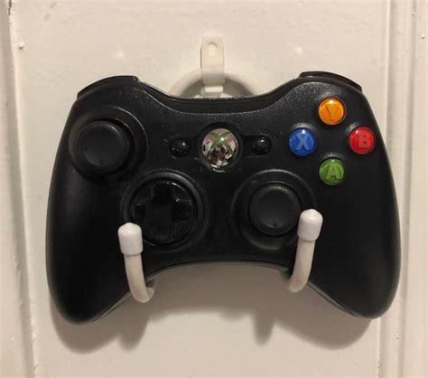 Xbox 360 Controller Wall Mount Holder Hook Etsy