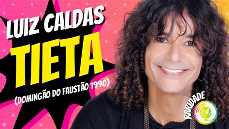 Luiz Caldas Tieta Domingão do Faustão 1990 YouTube