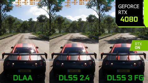 Forza Horizon 5 DLSS 3 Update 4K DLAA Vs DLSS 2 4 Vs DLSS 3 Frame