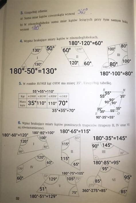 Matematyka z plusem wersja c klasa 6 ćwiczenia strona 32 pliss daje