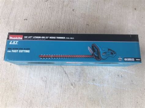 Makita Xhu02z 18v Lxt Lithium Ion Cordless Hedge Trimmer Tool Only 88381673778 Ebay