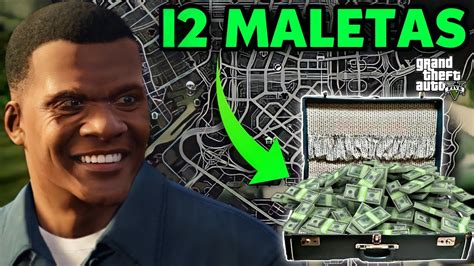 TODAS AS MALETAS DE DINHEIRO DO GTA 5 LOCALIZAÇÕES YouTube