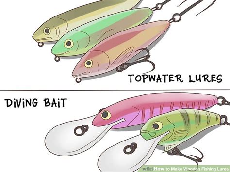 How To Make Wooden Fishing Lures 13 Steps With Pictures