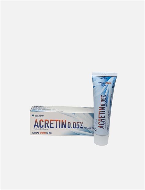 Акретин 0,05% крем 30 г - ГосАптека24