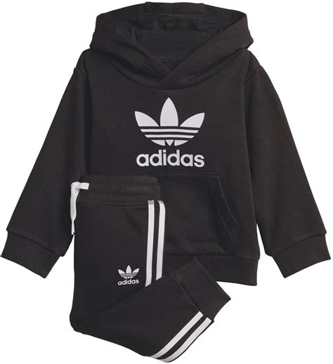 Adidas Kids Unisex Originals Trefoil Hoodie Set Ab 5000