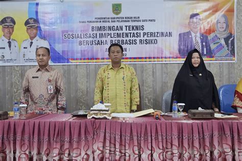 Wabup Rohil Buka Bimtek Sosialisasi Implementasi Perizinan Berusaha