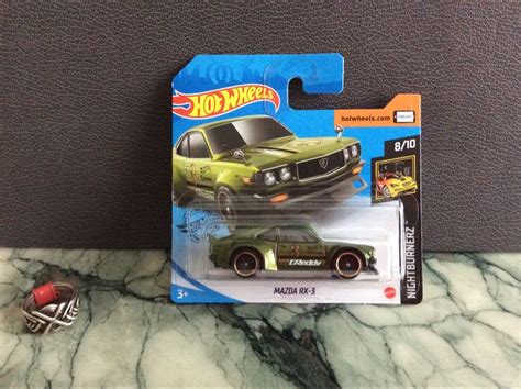 Hot Wheels Mazda Rx Nightburnerz Made In Malaysia Hot Wheels Mazda Gum