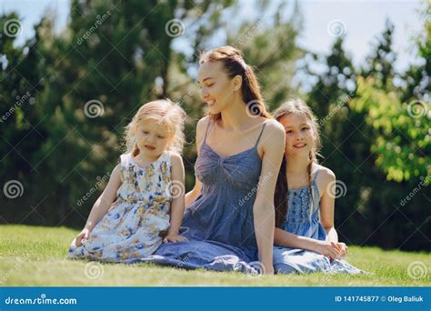 Mother With Daughters Stock Image Image Of Couple Face 141745877