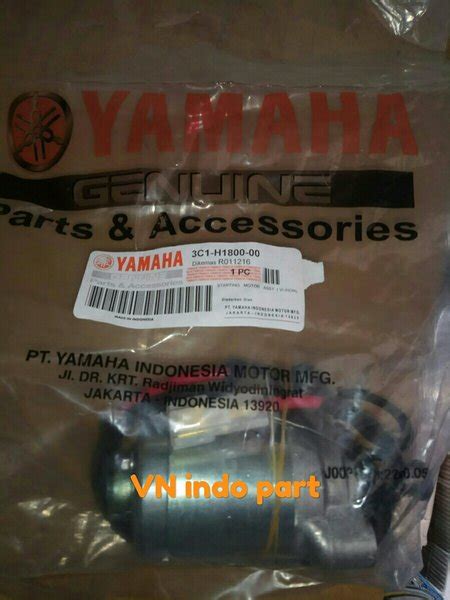 Jual Dinamo Starter Assy 3C1 Yamaha Vixion Di Lapak VN Indo Part