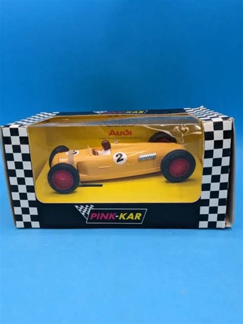 Pink Kar Cv Auto Union Type C Amarillo Picclick Uk