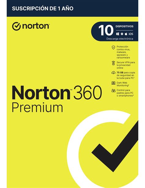 Nortonlifelock 360 Premium Seguridad De Antivirus Base Español 1