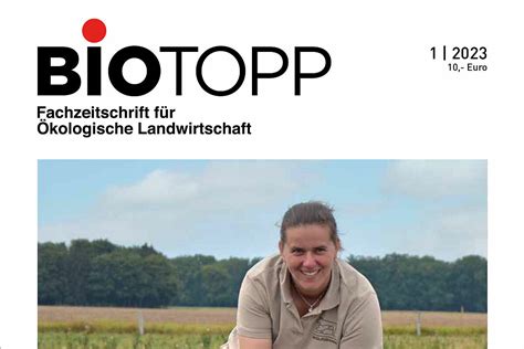 Fibl Neue Ausgabe Biotopp Frauen In Der Landwirtschaft