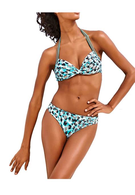 Bikini T Rkis Taupe E Cup Dessous Bademoden Outlet Mode Shop