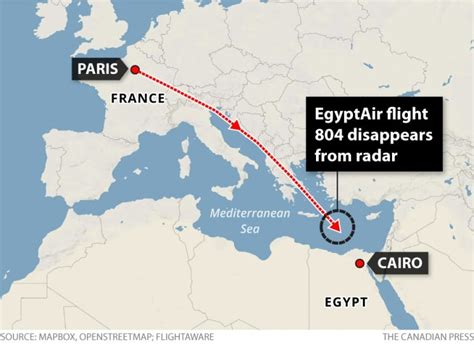 2 Canadians among those on EgyptAir flight that crashed in ...
