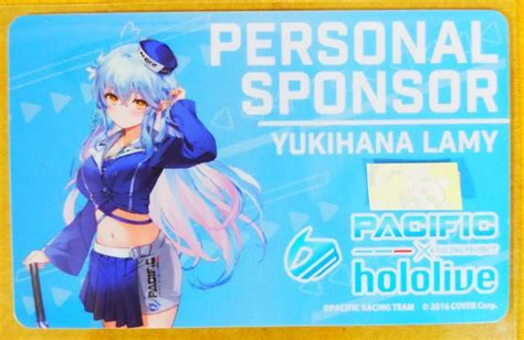 Jp 雪花ラミィ スポンサーカード ホロライブ パシフィック レーシング 推しコース Hololive Pacific