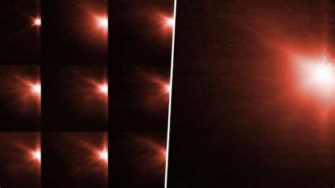 Nasas James Webb Hubble Telescopes Capture Dart Asteroid Collision