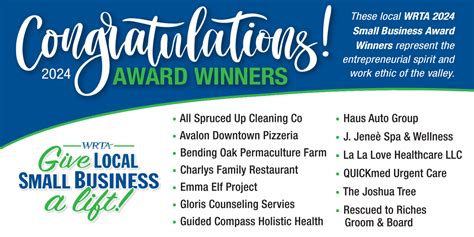 Wrta Announces Winners For Small Business Campaign Western Reserve