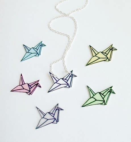 Origami Inspired Jewelry Matin Lapin