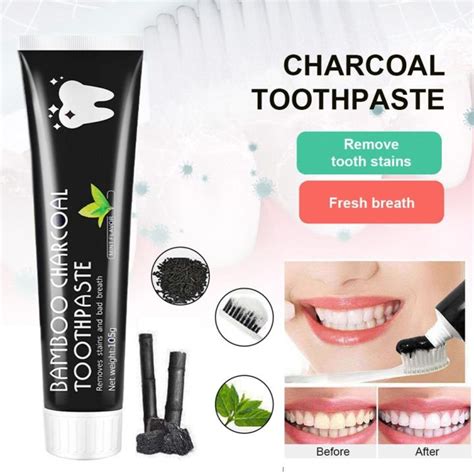 Bamboo Charcoal Teeth Whitening Toothpaste Oral Hygiene Bamboo Charcoal