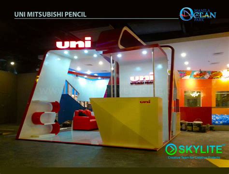 Booth Design And Fabrication For Uni Skylite Advertising Studio Co Inc