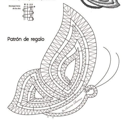 Pingl Par Fidela Izquierdo Sur Plantillas De Encaje Motifs De