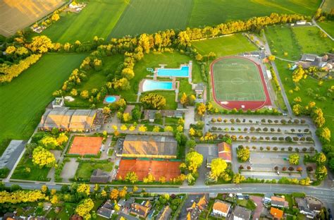 Bergkamen Aus Der Vogelperspektive Freizeitzentrum Im H Upen Im